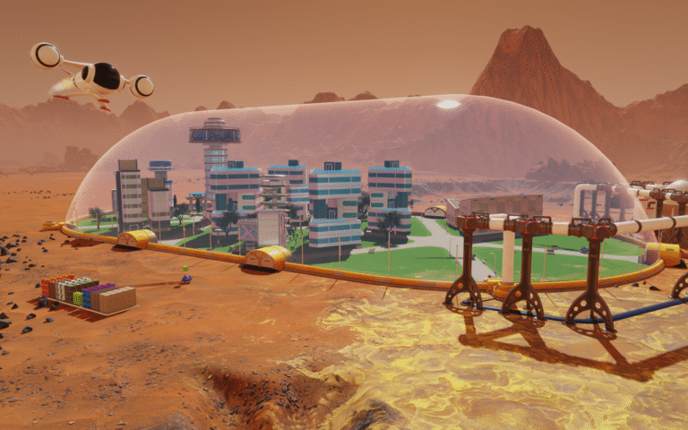 Surviving Mars in action.