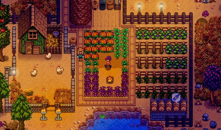 Stardew Valley enables you to play with friends.