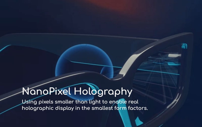 Swave is bringing NanoPixel holography to glasses.