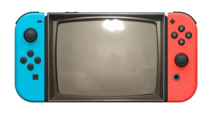 Switch CRT mockup from Steve Kim (@Fobwashed) on Twitter.