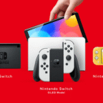 The Nintendo Switch family.