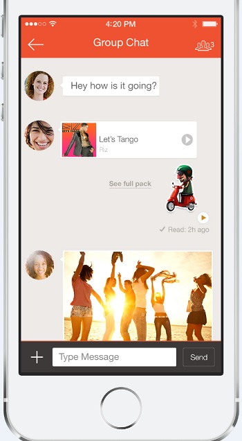 Tango screen