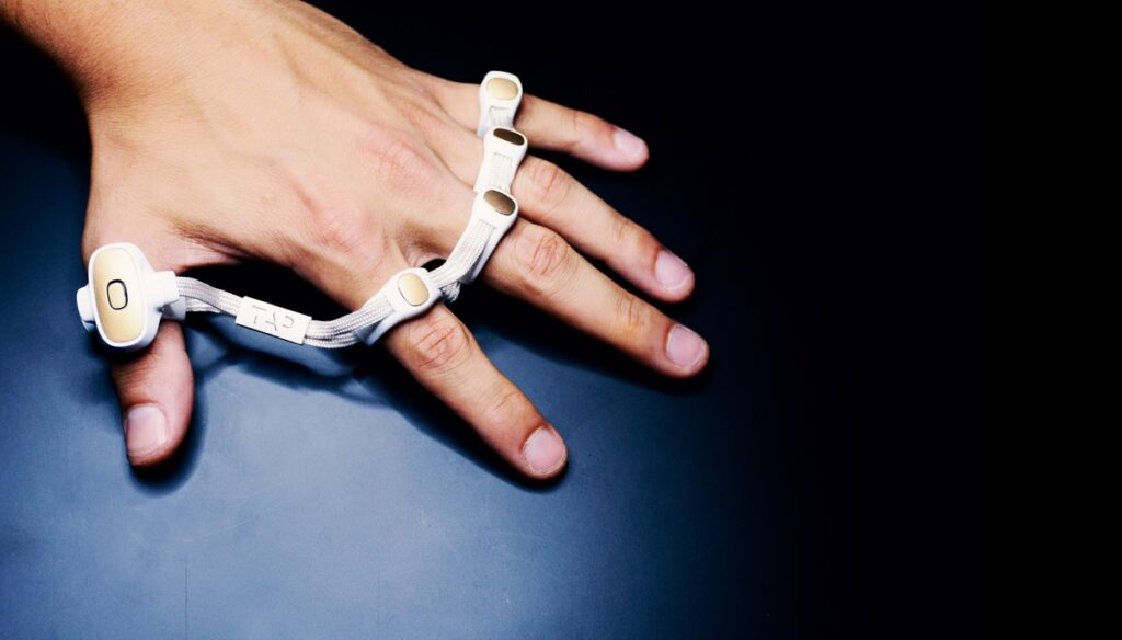 The Tap wearable lets you type on any surface to send messages