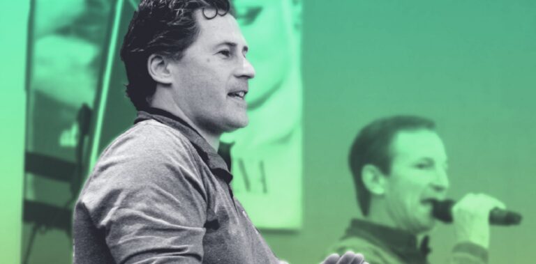 Jeff Drobick (left) is taking over as CEO of Tapjoy from Steve Wadsworth (right).