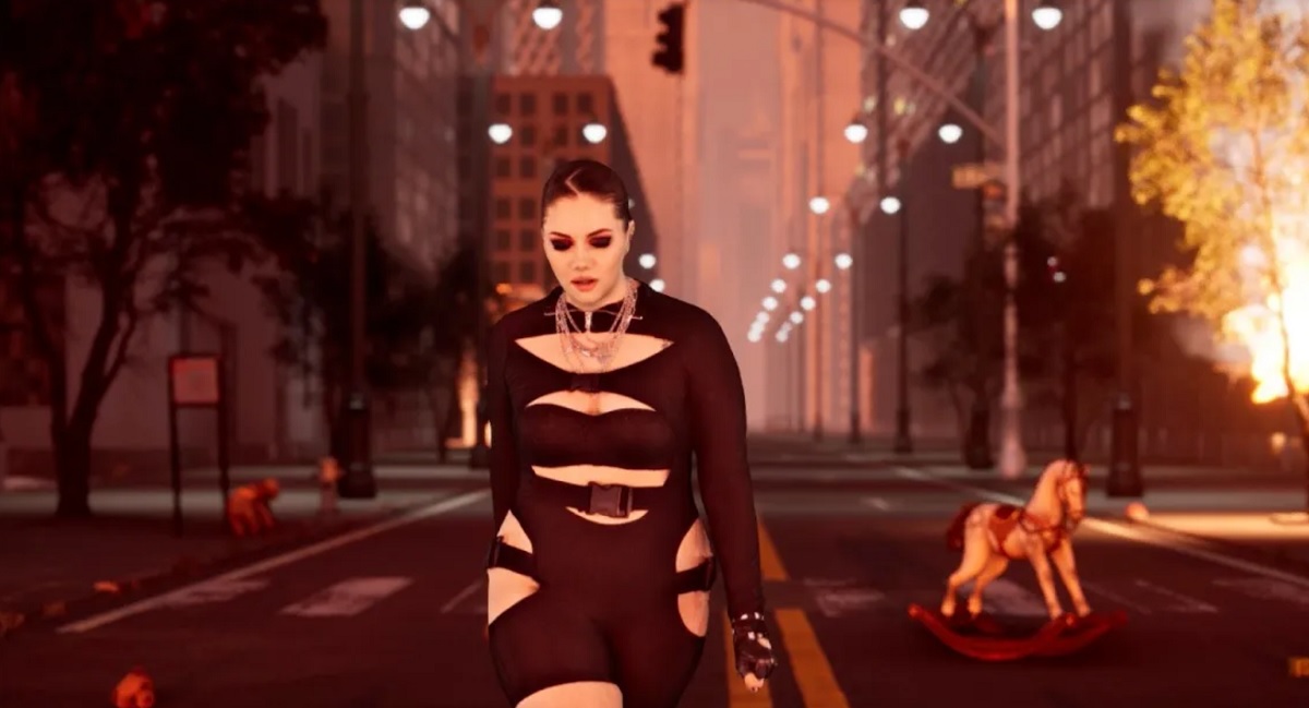 The artist Riell animated with volumetric video.