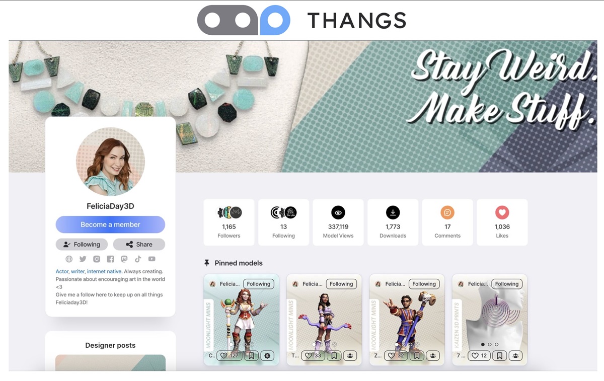 Thangs has 20 million monthly active users.