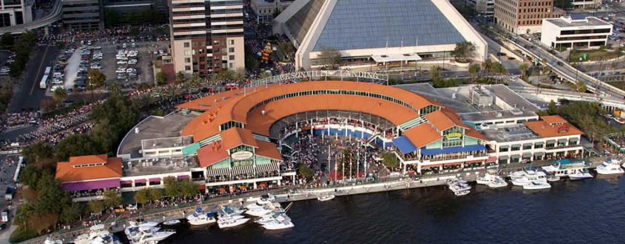 The Landing event complex in Jacksonville, Florida where the Madden competition took place.