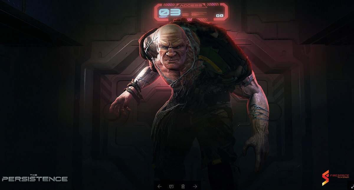 The Persistence has different kinds of mutants aboard a space ship.
