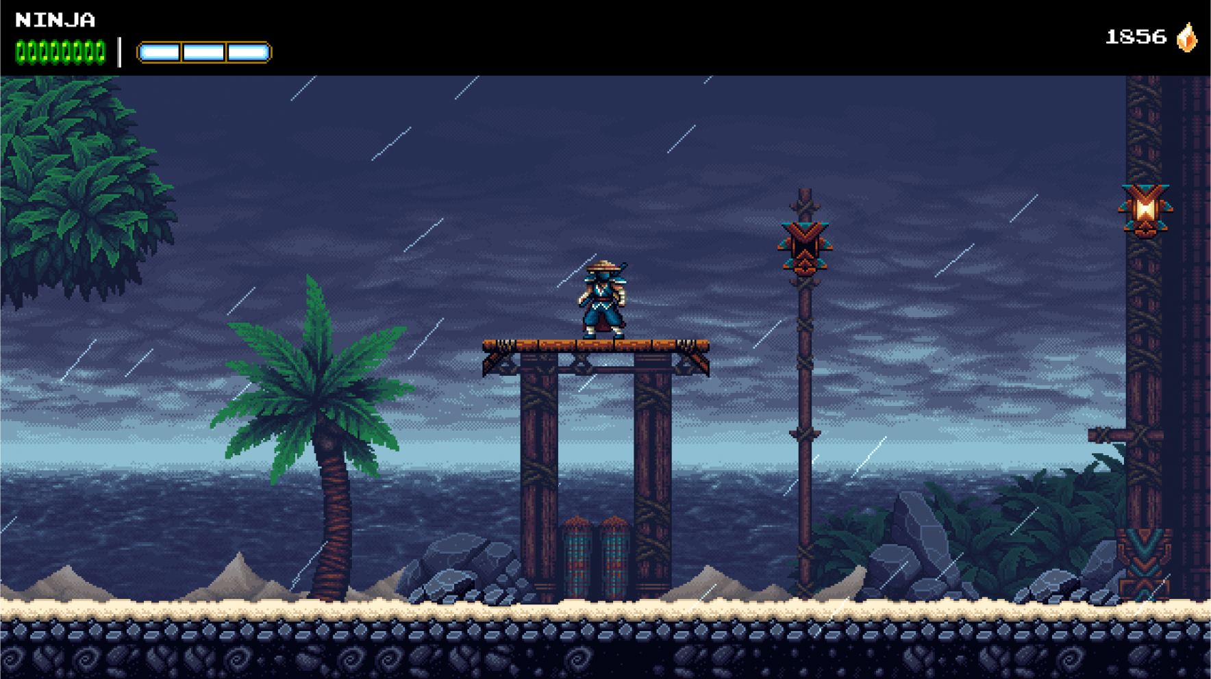 Not such a nice day at the beach.