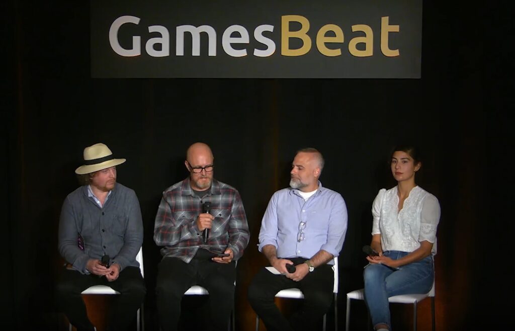 Edward Saatchi, Pete Billington, Frank Carey and Jessica Shamash