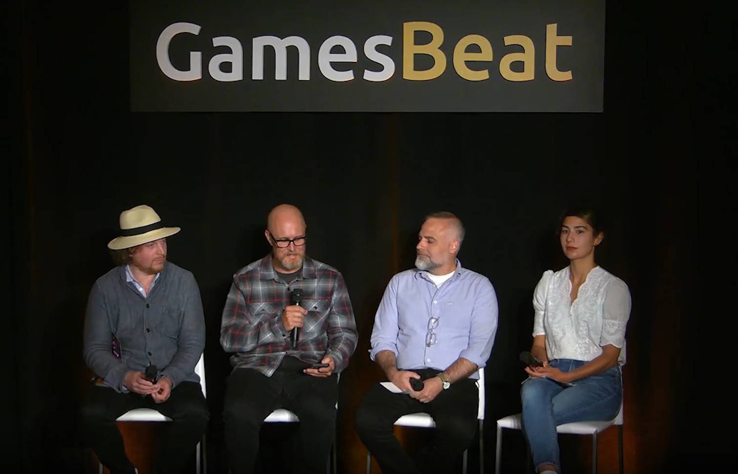 Edward Saatchi, Pete Billington, Frank Carey and Jessica Shamash