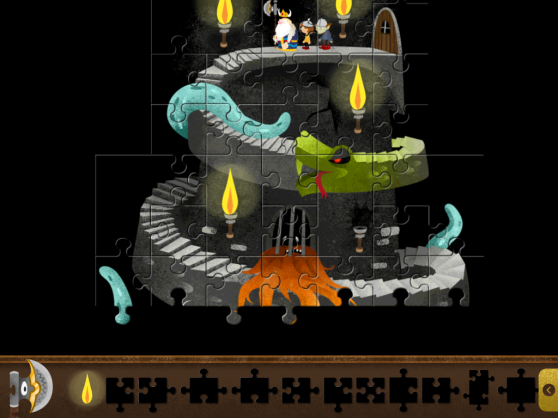 Puzzle Axe - the stairs