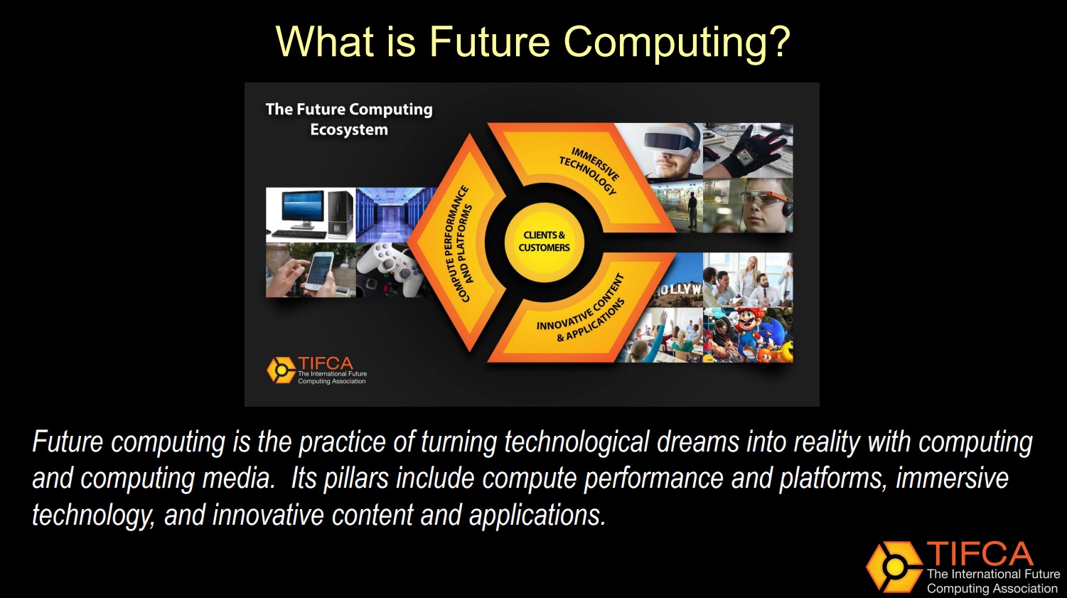 TIFCA is trying to figure out the future of computing.
