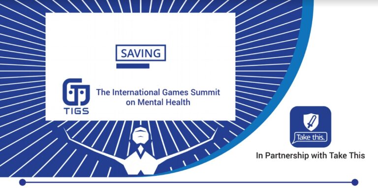 The International Games Summit on Mental Health takes place on October 9-10 in Toronto.