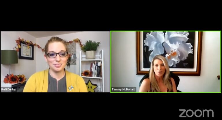 Kelli Dunlap to Take This interviews Tammy McDonald at TIGS.