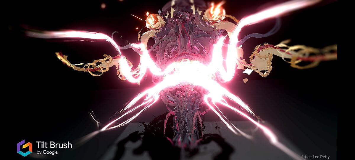 Google's Tilt Brush app for the HTC Vive