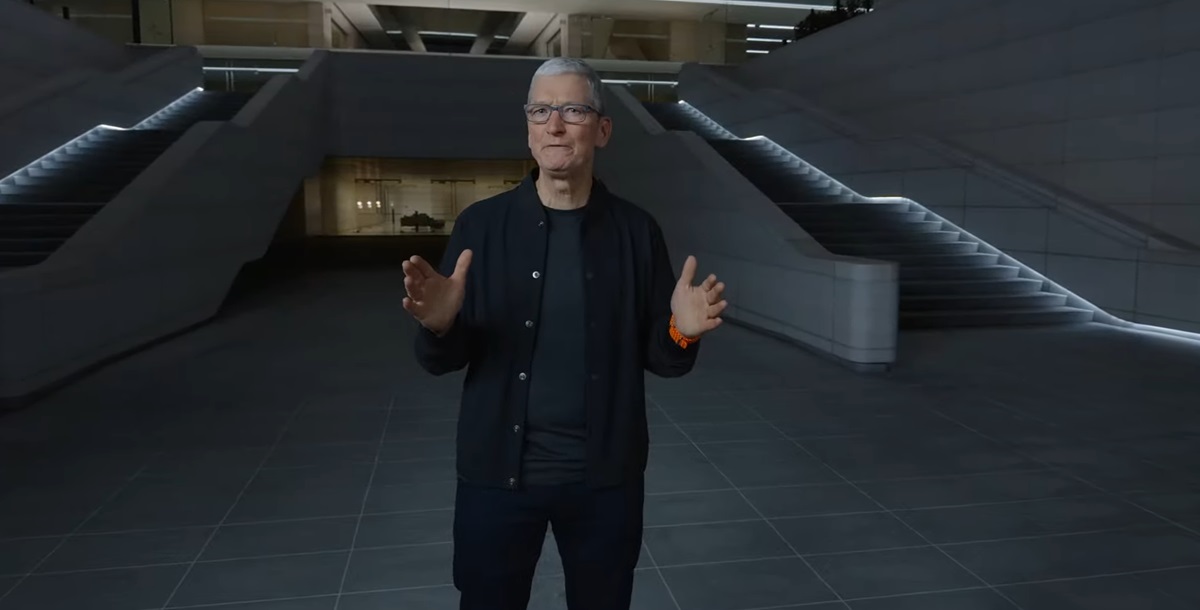 Tim Cook is excited about Apple silicon.
