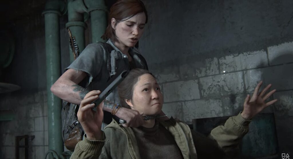 The disturbing death of the woman with the PlayStation Vita in The Last of Us Part II.