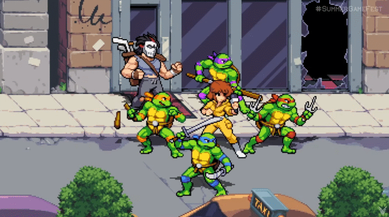 Teenage Mutant Ninja Turtles: Shredder's Revenge.