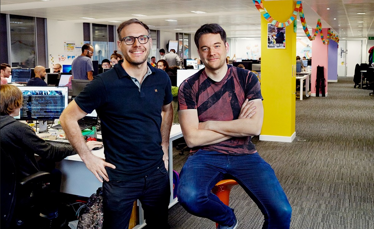 Tonic Games Group leaders Dave Bailey and Paul Croft.