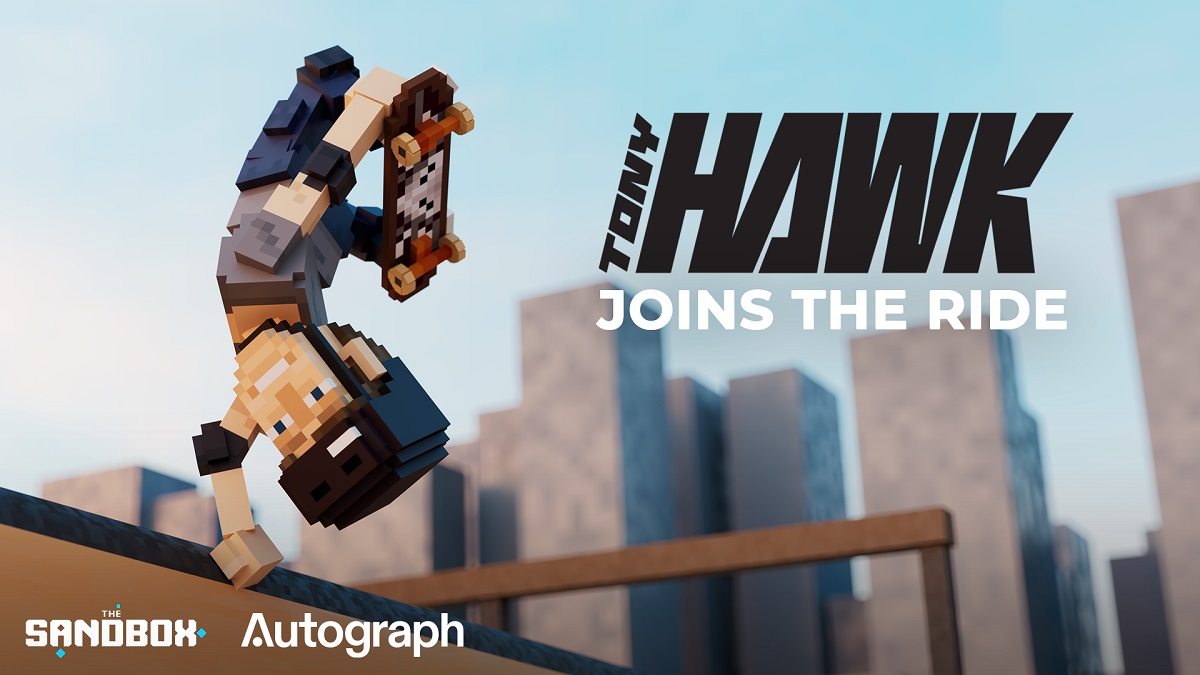 Tony Hawk is coming to The Sandbox.