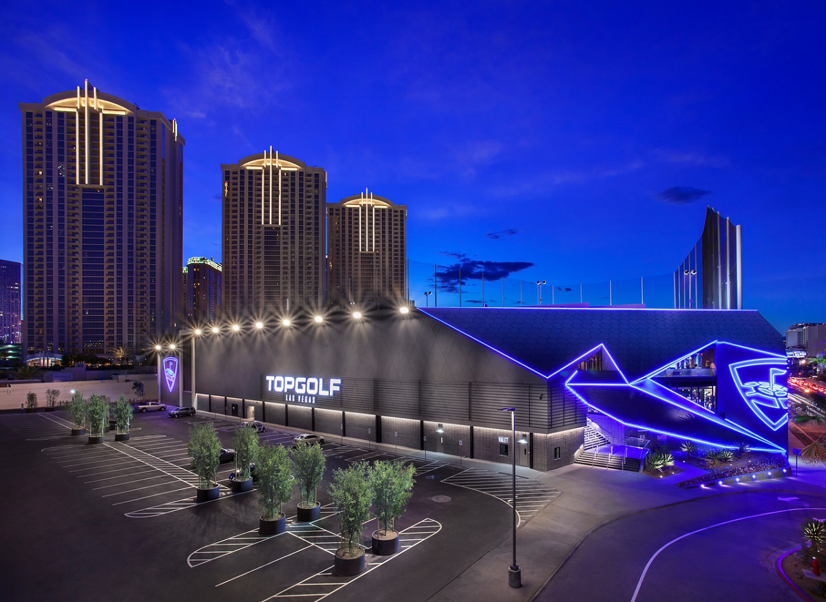Topgolf Las Vegas has added an esports lounge.