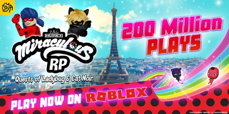 Miraculous Ladybug RP has hit 200 million plays.