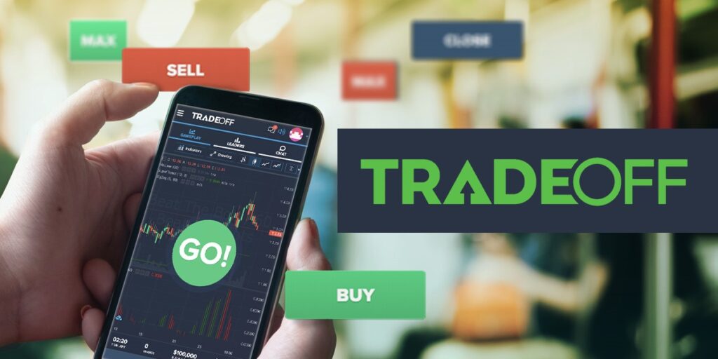 TradeOff teaches you how to trade stocks based on charts.