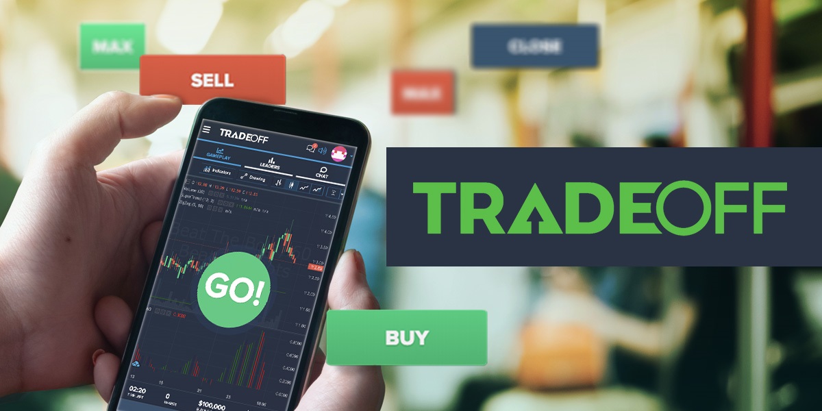 TradeOff teaches you how to trade stocks based on charts.