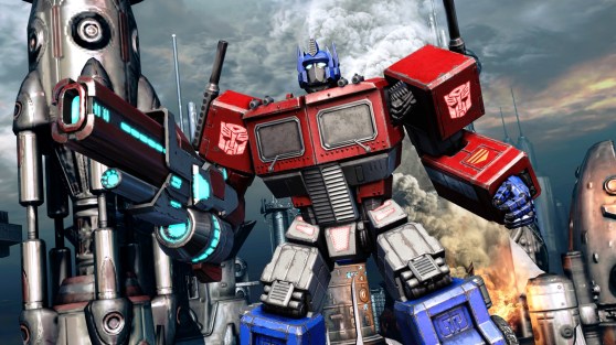 Fall of Cybertron retro Optimus Prime