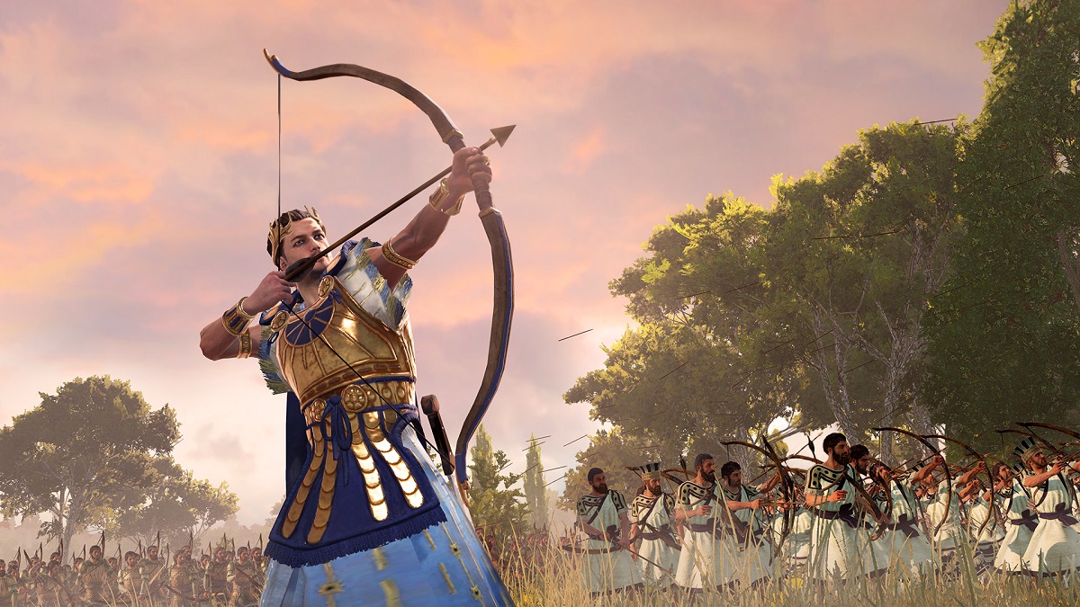 Paris the archer is one of the sons of Troy's King Priam.