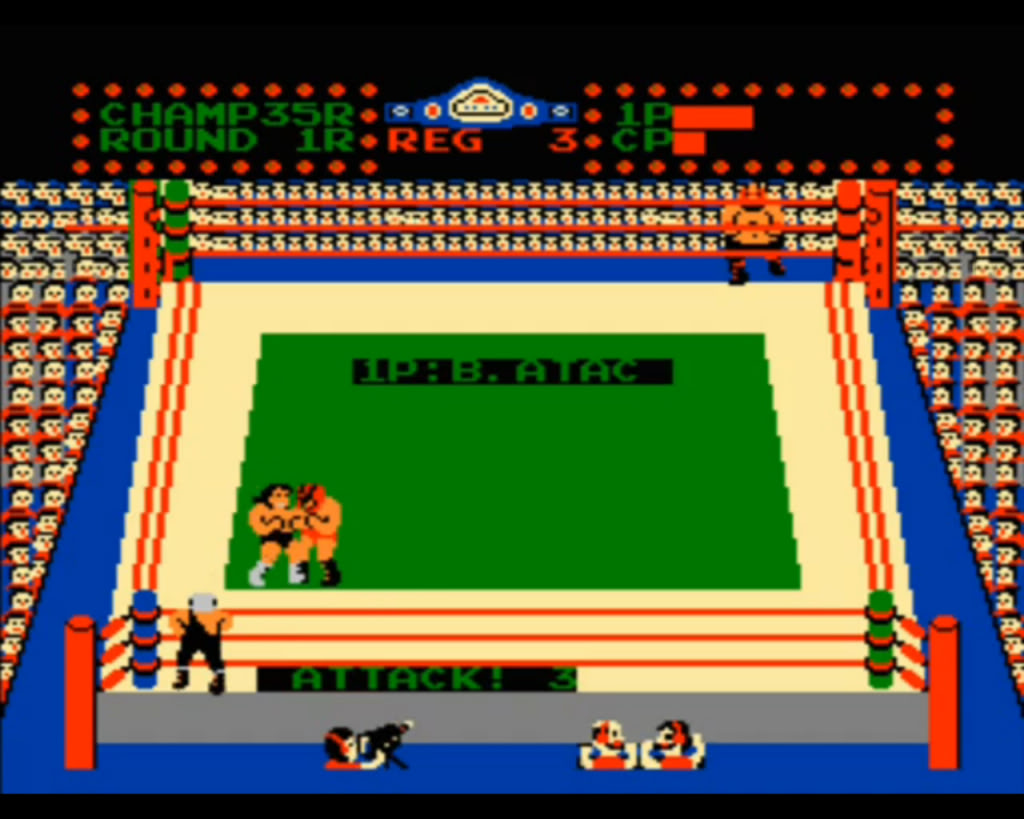 Tag Team Wrestling Gameplay