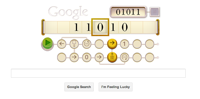 Google Turing machine
