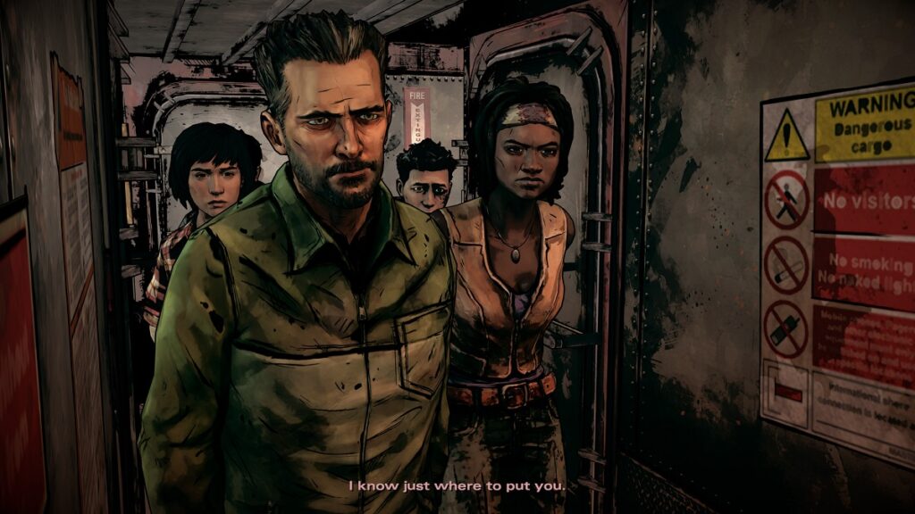 From Telltale's The Walking Dead series.