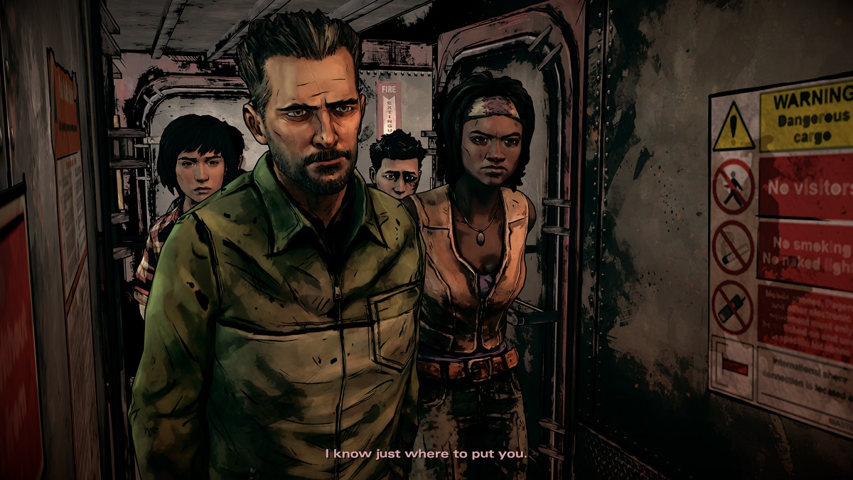 From Telltale's The Walking Dead series.