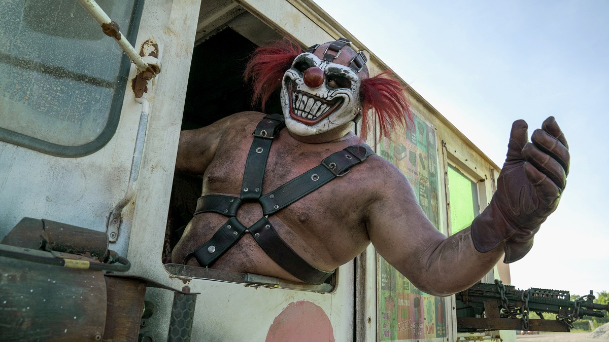 "3RNCRCS" Episode of Twisted Metal features Joe Seanoa as Sweet Tooth