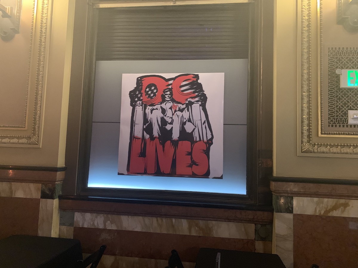 Ubisoft's The Division 2 event had a lot of props.