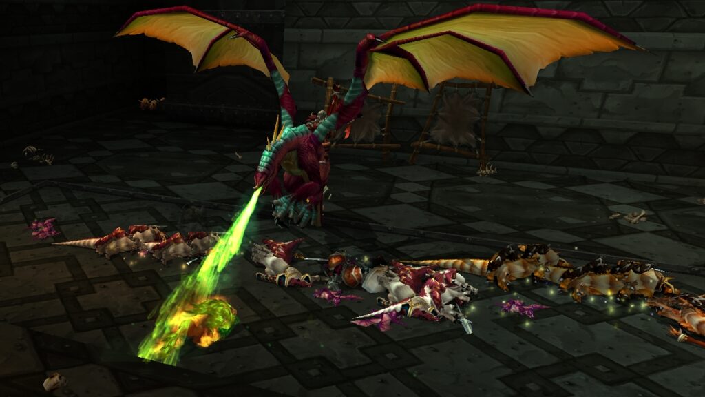 Rend Blackhand in the UBRS instance in World of Warcraft