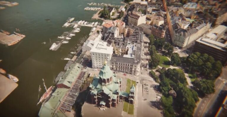 Now that's a 3D scan. Umbra shows a scan of Cologne in Germany.