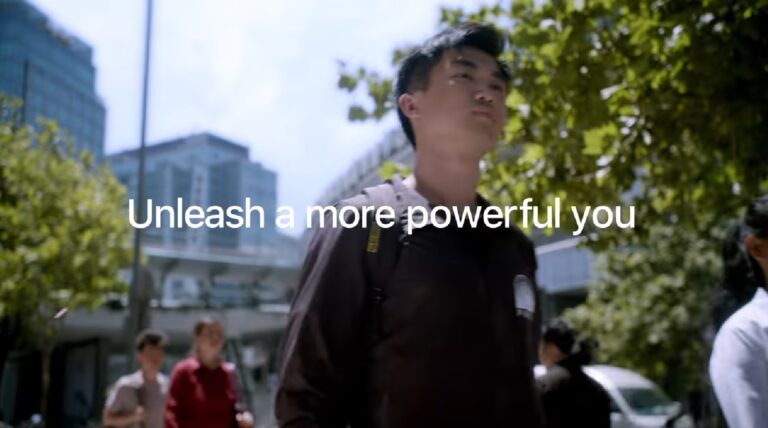 Apple's Unleash commercial is aimed at gamers.