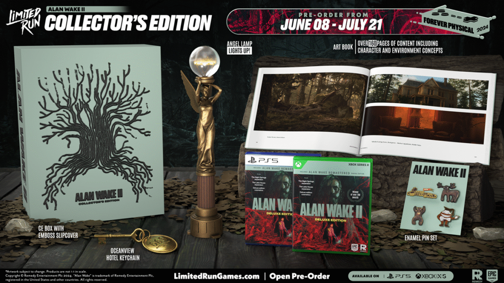 Remedy unveils Alan Wake 2 Night Springs expansion and physical editions