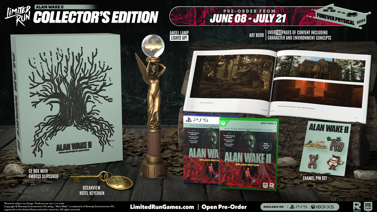 Alan Wake 2 is getting DLC and physical editions.