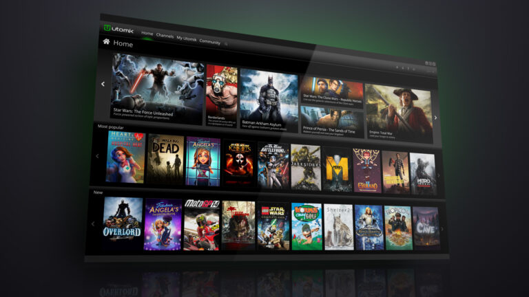 Utomik has 800 titles available for download.