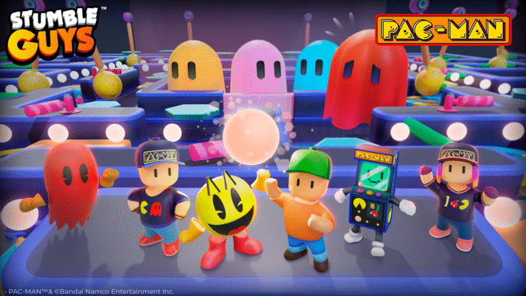 Stumble Guys/Pac-Man crossover