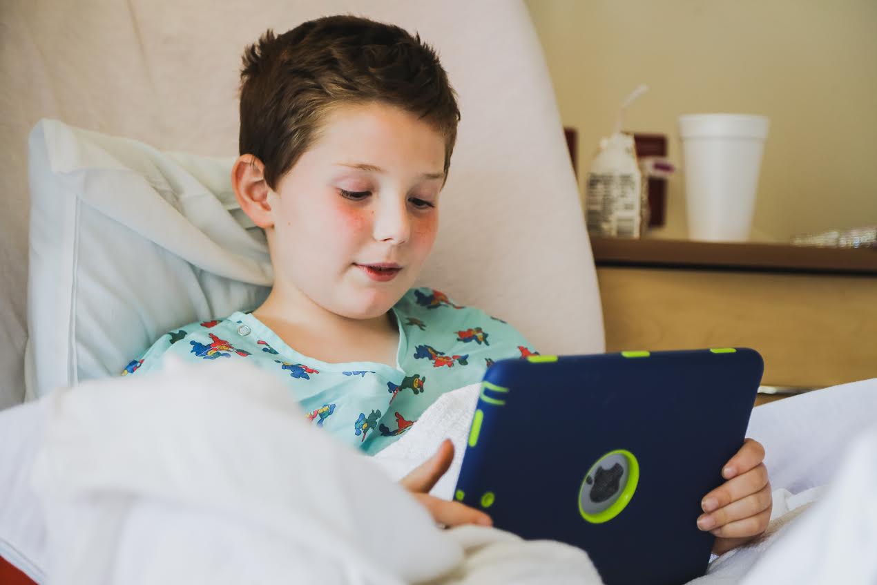 Gaming can help hospitalized children