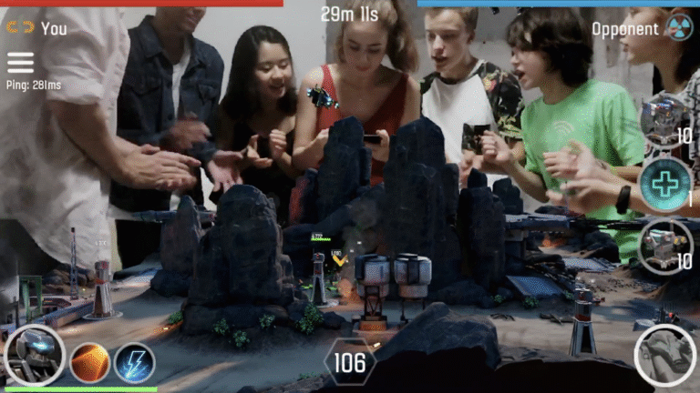 The Machines, a remote AR