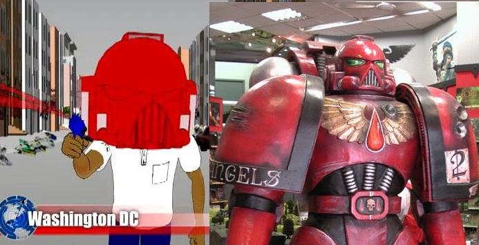 Space marine similarities  