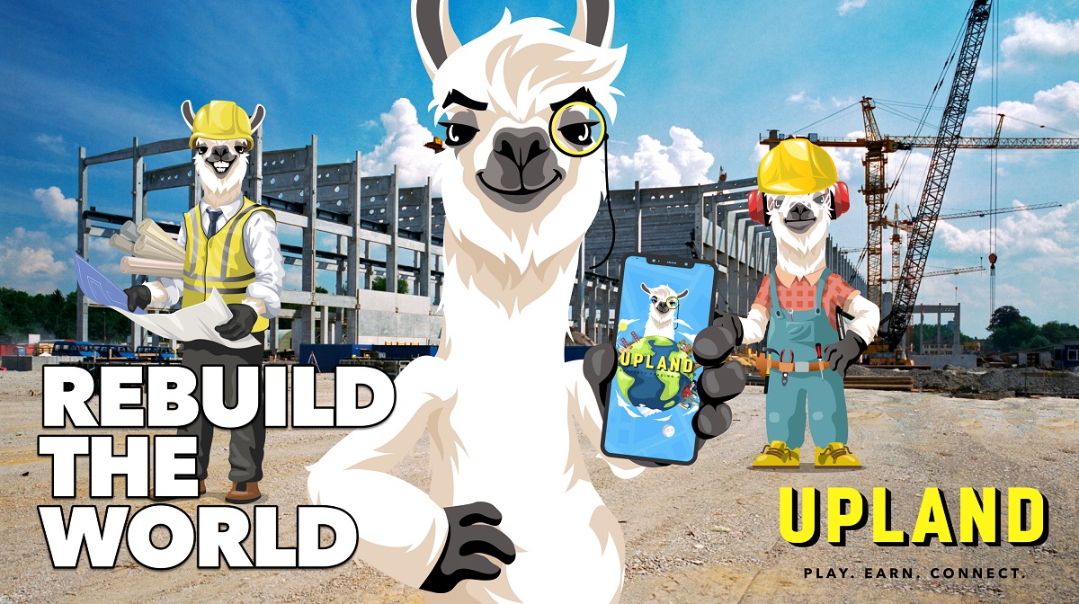 Upland is selling virtual land based on real-world properties.