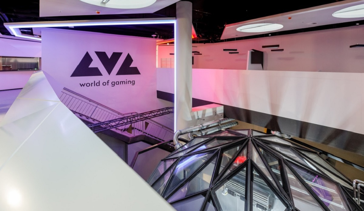 Veritas' LVL is an esports venue for up to 200 attendees.