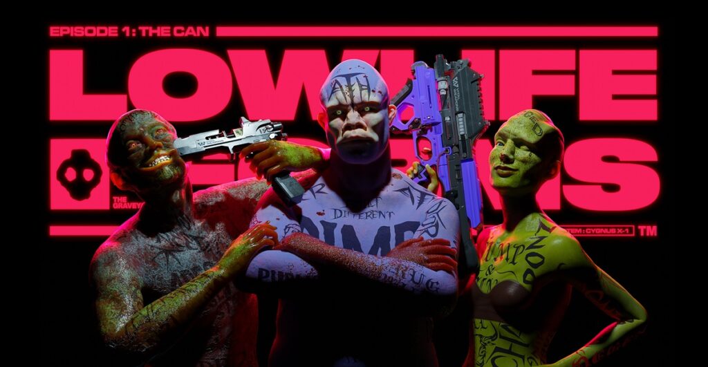 Lowlife Forms is a Web3 shooter.